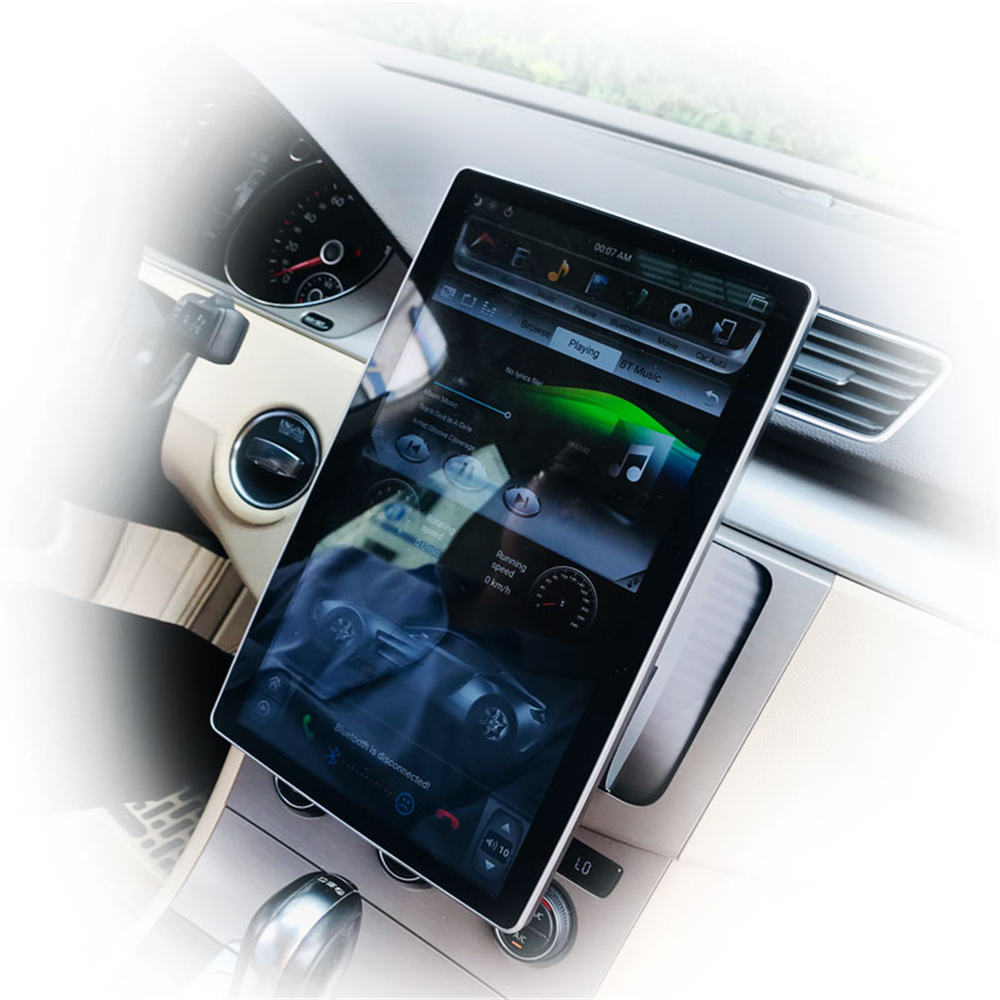PX6 12.8 Inch for Android 8.1 Car Stereo Radio 180 Degree Rotable IPS Touch Screen 4G+64G GPS WIFI 3G 4G FM AM Support Vehicle Balance Detection - Auto GoShop