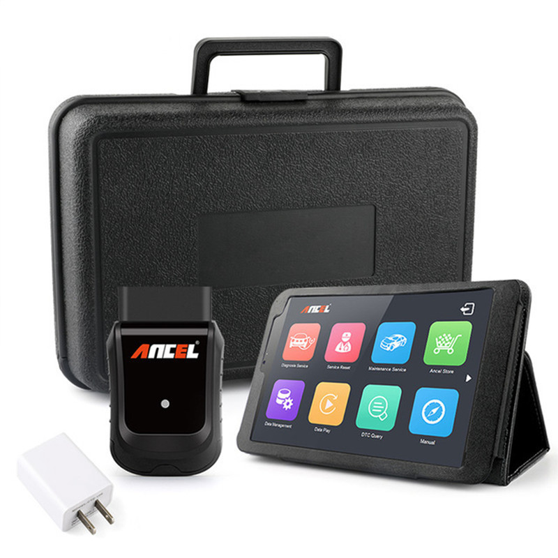 Ancel X5+Win10 Tablet Diagnostic Tool ABS EPB Airbag DPF Reset Full System OBD2 Scanner Wifi Bluetooth OBD Automotive Scanner - Auto GoShop