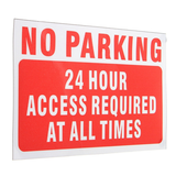 15X10Cm Waterproof Vinyl Decal Sticker NO Parking Warning Sign Pattern Words - Auto GoShop