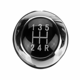 5-Speed PU Leather Car Gear Shift Knob Stick Shifter Head Black for Mazda 3 5 6