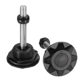 1 Pair Universal Metal Push Button Billet Hood Pins Engine Lock Clip Kit Car Quick Pins - Auto GoShop