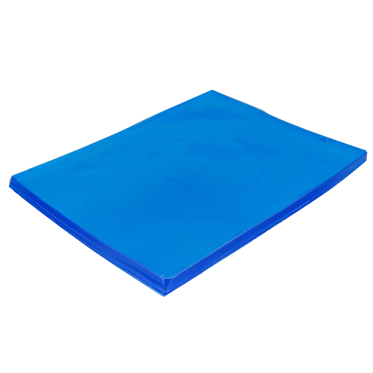 2Cm Motorcycle Seat Gel Cool Pad Shock Absorption Mat DIY Cut Cushion Blue