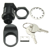Push Button Latch with Key for Motorcycle Boat Door Gloveboxes Lock