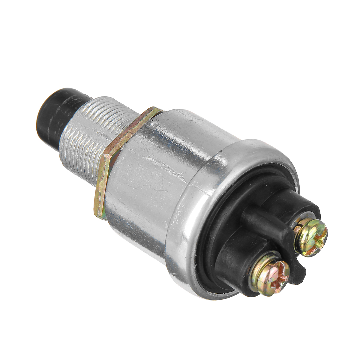 12V 50Amps Heavy-Duty Momentary Push-Button Engine Starter Switch for Car Van Lorry Boat Dashboard Panels