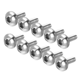 M5 Motorcycle Screws Set Fairing Bumpers Aluminium Push Pin Bumper Fasteners Clips Rivets Kit