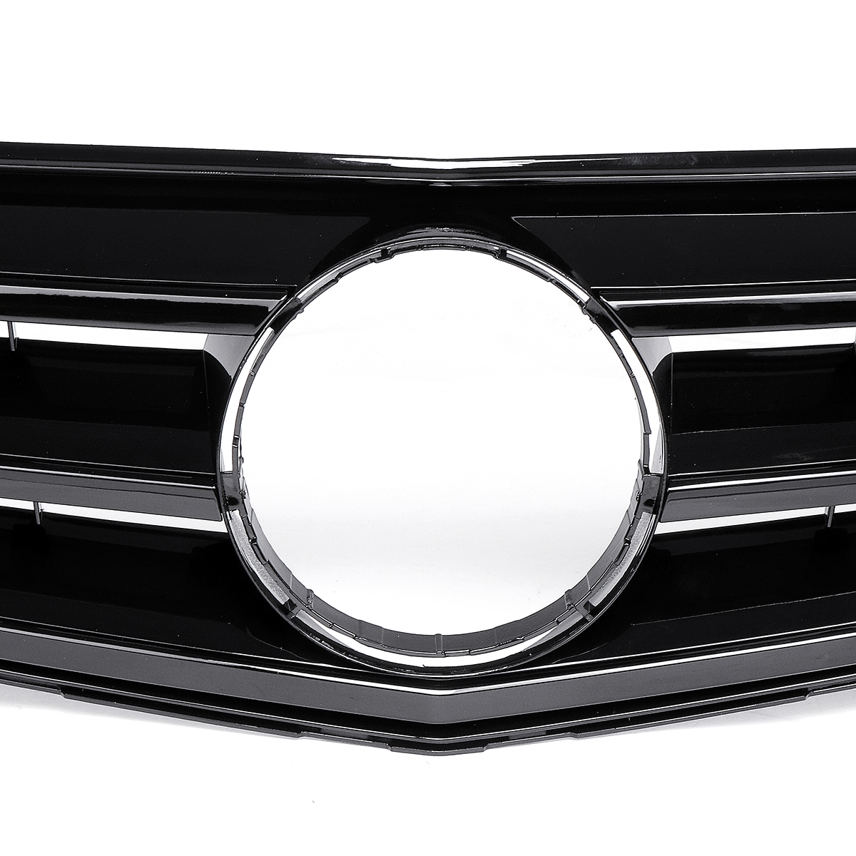 Car Glossy Black Front Upper Grille Grill for Mercedes C Class W204 C180 C200 C300 C350 2008-2014