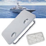 Watertight Marine Access Hatch Boat Caravan Deck Compartment Plate White - Auto GoShop