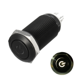 12V 4 Pin 12Mm LED Light Metal Push Button Latching Power Switch