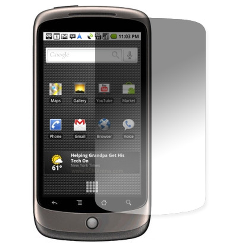 CLEAR LCD SCREEN PROTECTOR for HTC GOOGLE NEXUS ONE