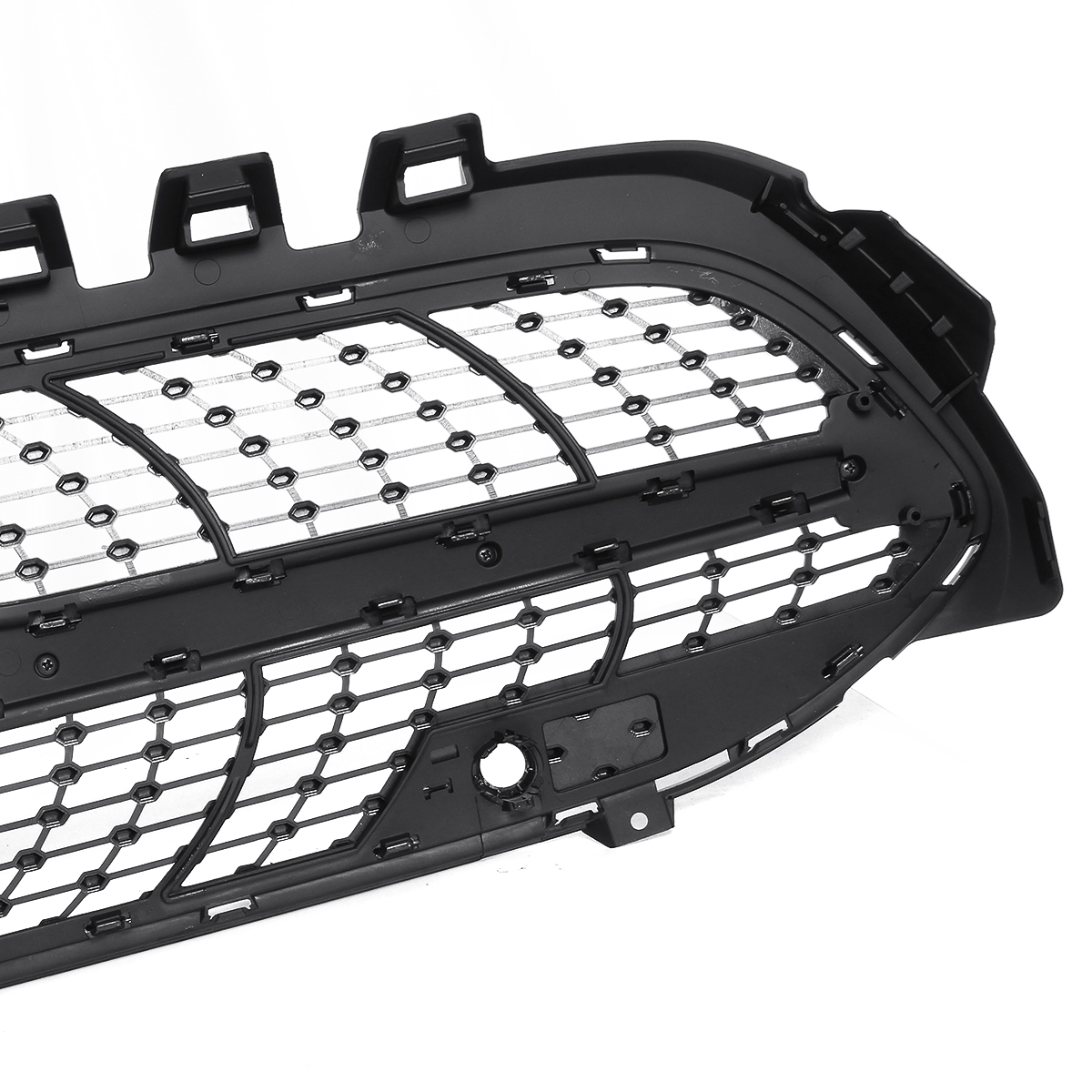 Sliver Diamond Front Grille Grill with Camera for Benz a Class W177 A250 A200 A45 AMG 2019