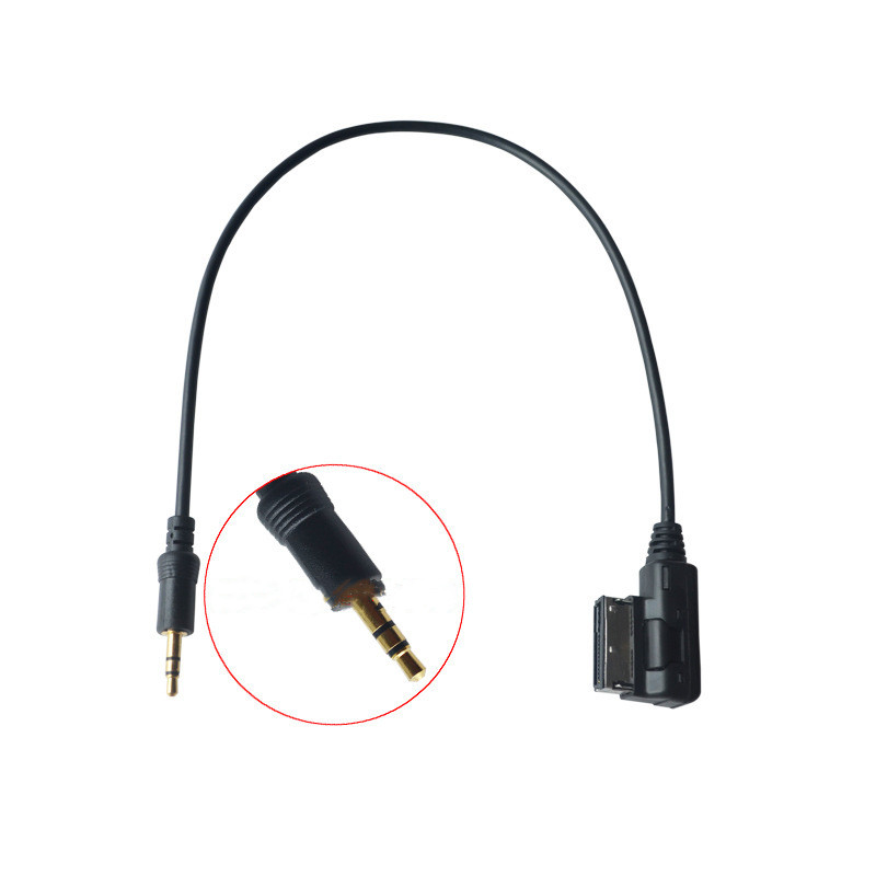 3.5Mm Mobile Phone Playback Cable Car Audio AUX Interface Music Cable for Benz