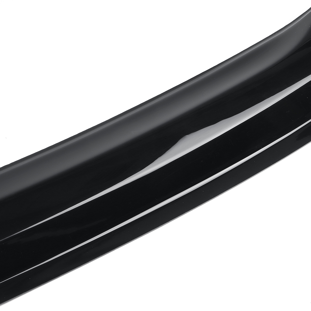 4Pcs for TOYOTA Camry Sport 2018-2020 Mugen Style 3D Wavy Black Plastic Exterior Visor Vent Shades Window Sun Rain Guard Deflector