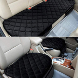 3PCS Universal Seat Covers Thicken Cushion Front Rear Protector Nonslip - Auto GoShop