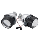 2.5" HID Bi-Xenon Projector Headlights Lens H1 H4 H7 Retrofit Hi/Low Beam LHD/RHD Type