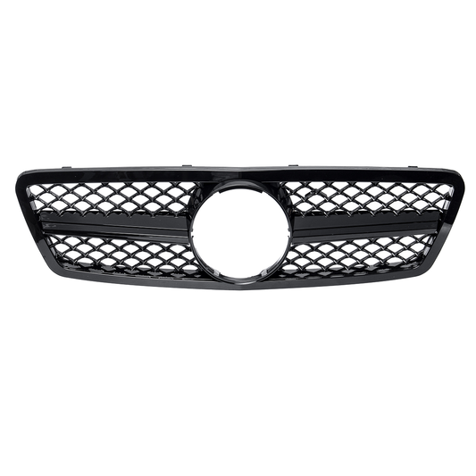 Glossy Black Front Grille Grill AMG Style for Mercedes Benz C-Class W203 S203 C280 C320 C240 C200 2001-2007