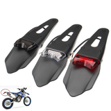 12V Motorcycle Brake Rear Lamp Tail Light Universal Red Smoke Clear - Auto GoShop