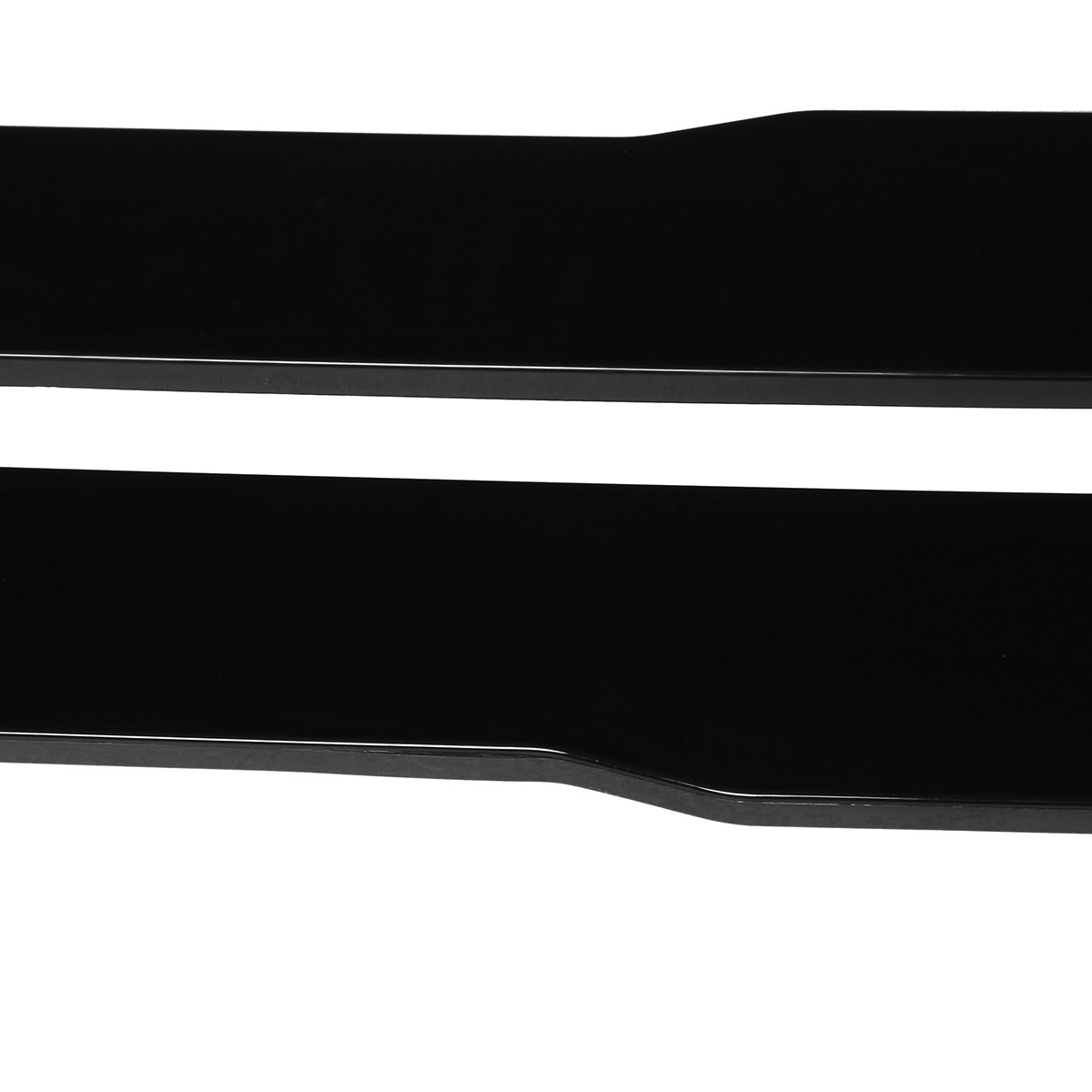 2.2M / 86.6Inch Black Modified Three-Section Side Skirts Extension Rocker Panel for Chrysler 300 SRT All Models