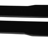 2.2M / 86.6Inch Black Modified Three-Section Side Skirts Extension Rocker Panel for Chrysler 300 SRT All Models