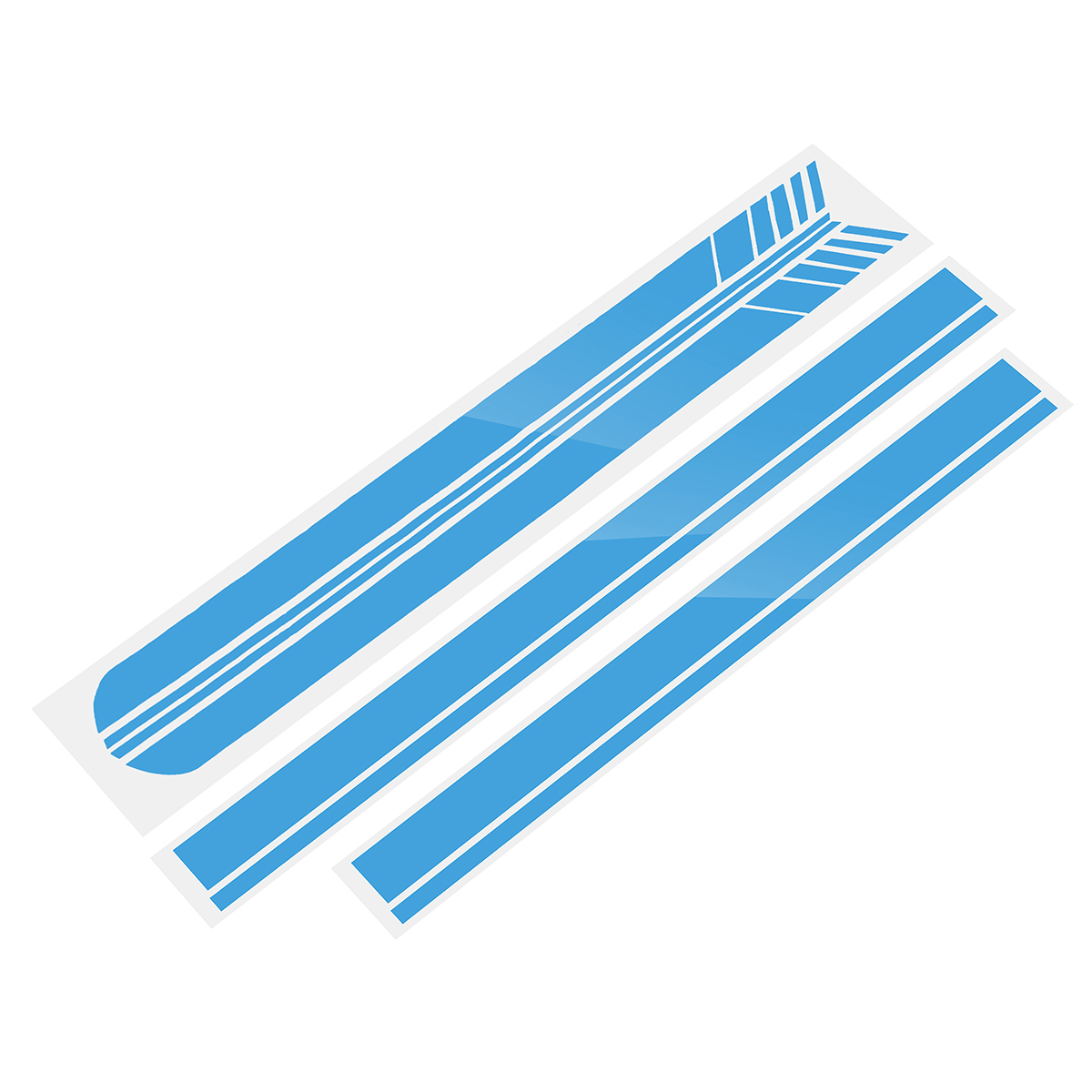 Universal Car Racing Body Side Stripe Skirt Roof Hood Decal Sticker for All Cars - Auto GoShop
