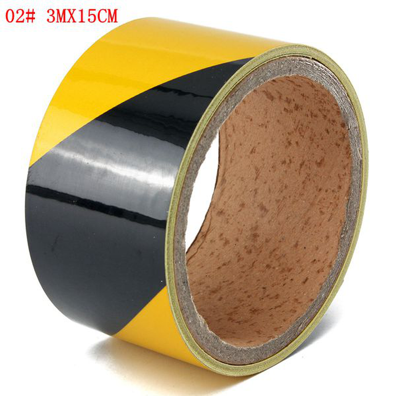 Truck Vehicles Reflective Safety Warning Conspicuity Tape Roll Film Sticker Multicolor - Auto GoShop