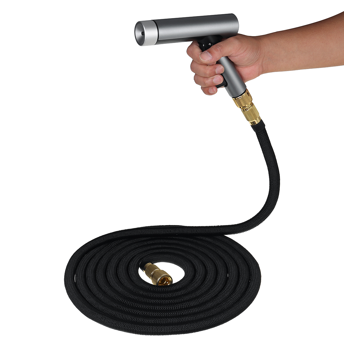 7.5M 15M High Pressure Car Water Spray Washer Flexible Expandable Garden Hose Pipe