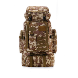 80L Military Tactical Backpack Outdoor Rucksack Travel Waterproof Shoulder Bag