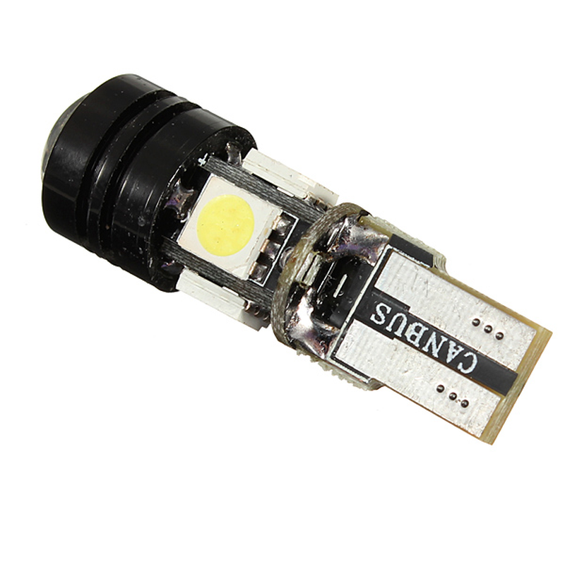 T10 5050 Pure White 4SMD 3W LED Work with Canbus Wiring System