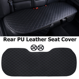 5 Colors New Breathable PU Leather Universal Car Rear Seat Cover Cushion Pad Kit - Auto GoShop