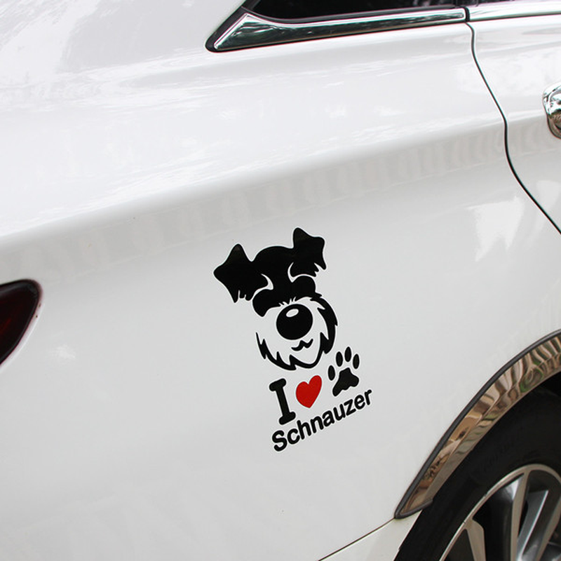 Schnauzer Dog Stickers Decal for Car Truck Vehicle Motorcycle - Auto GoShop