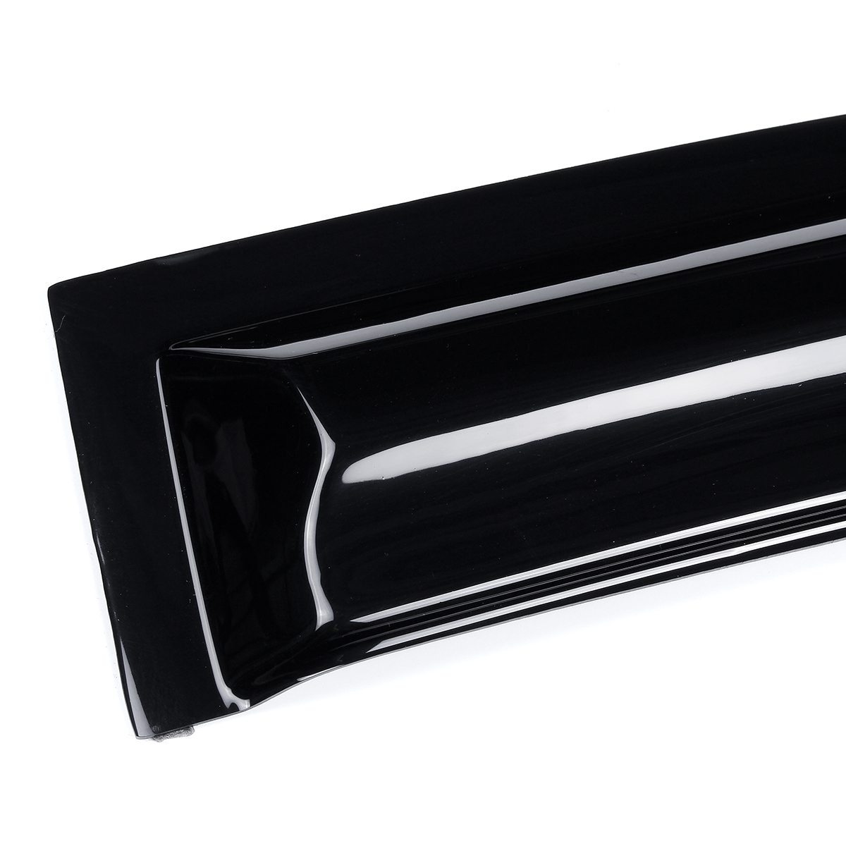 4Pcs for Corolla 2009-2013 Mugen Style Wavy UV Plastic Exterior Visor Vent Shades Window Sun Rain Guard Deflector
