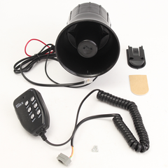 6 Sounds Car Motorcycle Van Truck Electronic Bell Horn Alarm Loudspeaker Siren - Auto GoShop