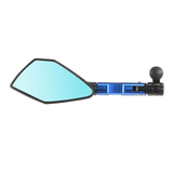 360° Rotating Motorcycle Rear-View Mirrors Aluminium Alloy Universal