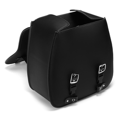 Motorcycle PU Leather Saddlebags for Harley Davidson 883 Rear Large Size