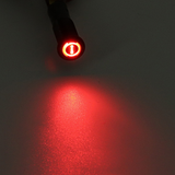 12/24/36V 12MM LED Dashboard Warning Signal Light Van Dash Panel Indicator Lamp