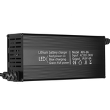 13S 54.6V 8A Lithium Battery Charger for Electric Motorcycle 48V8A Lithium Battery with 180-220V US Plug T-Type Output Plug