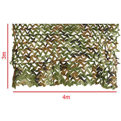 4Mx3M Camo Camouflage Net for Car Cover Camping Woodlands Military Hunting Shooting Hide