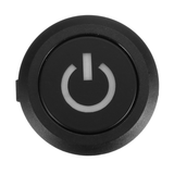 DC 12V 22Mm Auto Car LED Autolock Power Button Plastic Push Button On/Off Light Switch - Auto GoShop