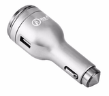 3 in 1 Multifunction Car Charger Safety Hammer Razor USB Charging for Iphone 6S 6Plus for Ipad Galaxy