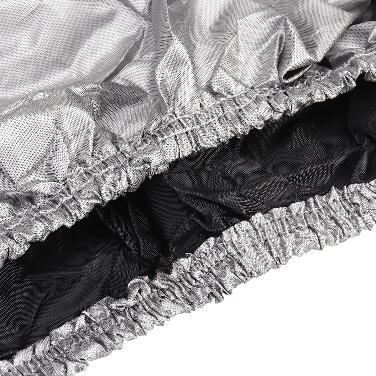 12Ft / 14Ft / 16Ft / 18Ft Jon Boat Cover 210D Waterproof Sun Protection Silver