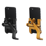 360° Aluminum Alloy Phone Holder Stand Bracket Mirror Installation for Motorcycle