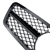 Glossy Black Front Grille Grill AMG Style for Mercedes Benz C-Class W203 S203 C280 C320 C240 C200 2001-2007