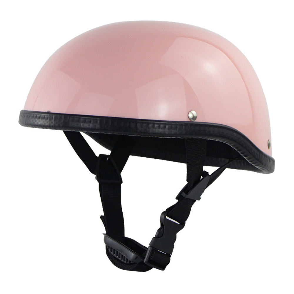 CYCLEGEAR Safety Half Face Helmet Retro Adjustable Cap anti UV Bicycle Cycling Motorcycle Scooter Sun Protection - Auto GoShop