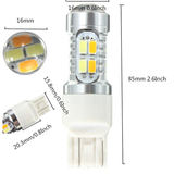 High Power 12V LED Amber White Driving Turn Signal Light Bulb