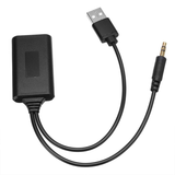 Universal AUX Bluetooth Audio Cable USB Wireless Receiver Car Home Audio Cable Bluetooth Adapter - Auto GoShop