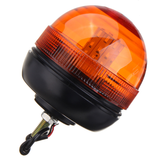 12V-24V LED Rotating Flashing Amber Beacon Flexible Tractor Warning Signal Light