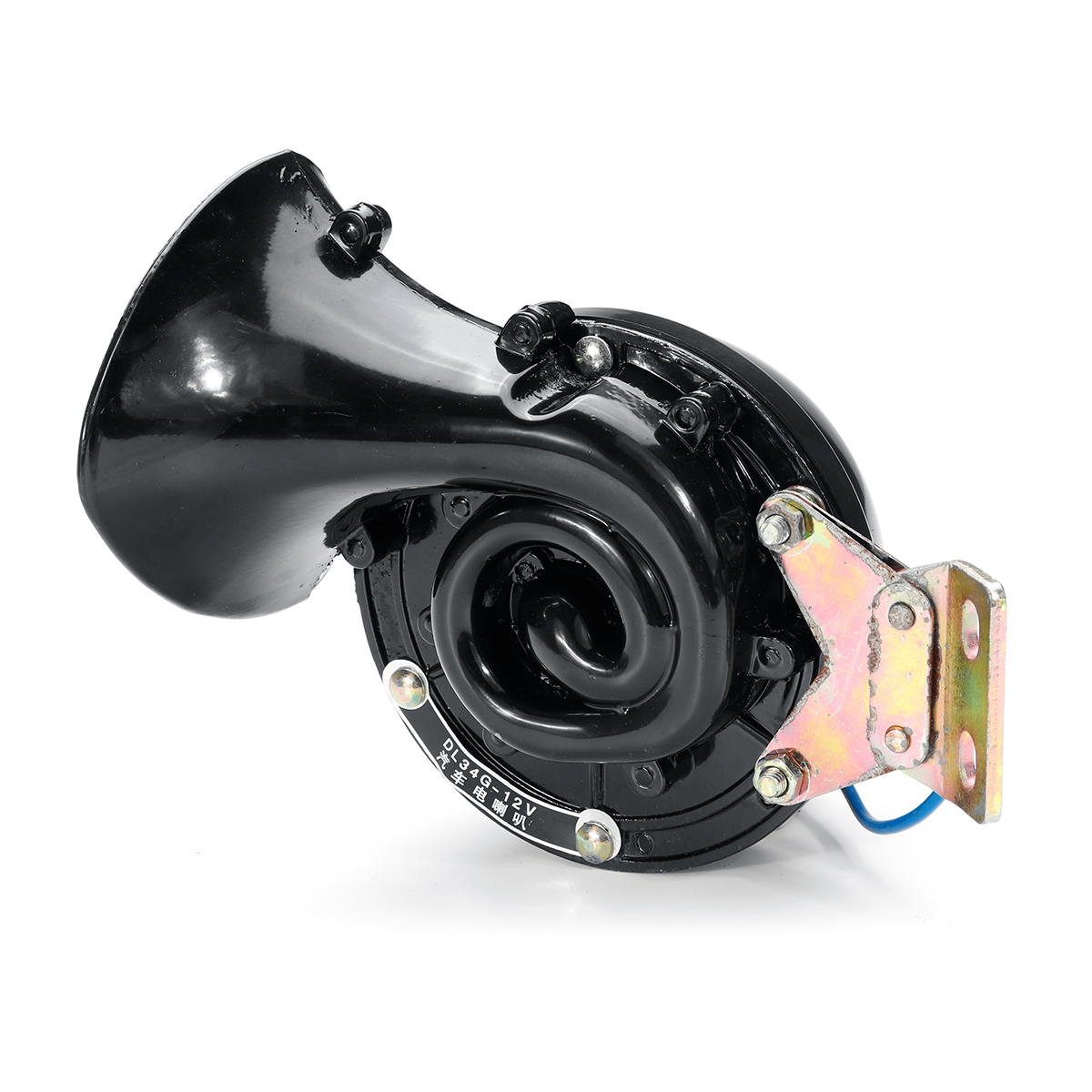 12V 250Db Electric Bull Horn Waterproof Super Loud Raging Sound Universal for Car Motorcycle - Auto GoShop