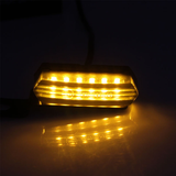 2PCS Motorcycle Turn Signal Lights Running Water Style LED Signal Lamp Dynamic Streamer Flashing