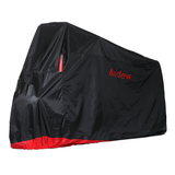 AUDEW Oxford Cloth Motorcycle Cover Waterproof 275*145*105Cm Clothing Outdoor Protection Red Black
