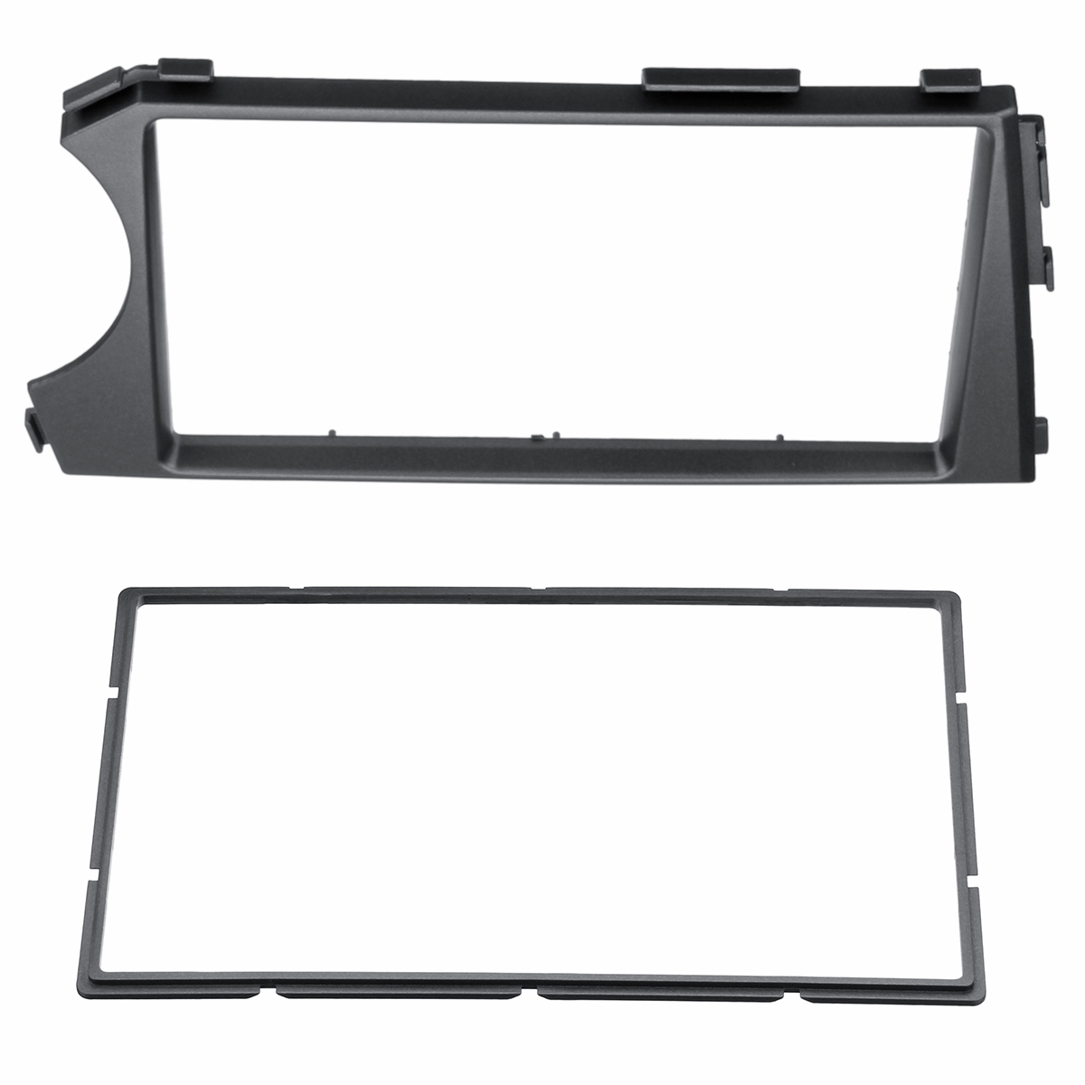 2 Din Car Stereo Radio Fascia Panel Plate Frame for SSANG YONG Actyon 2006-2009 Left Hand Drive - Auto GoShop
