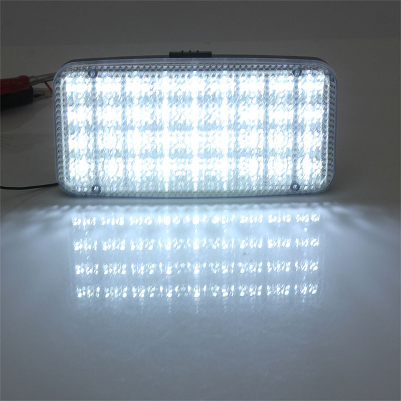 12V 36 LED Ceiling Dome Roof Interior Light White Lamp for Car Auto Van Vehicle Truck Boat